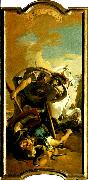 Giovanni Battista Tiepolo konsul lucius brutus dod och hannibal igenkannande hasdrubals huvud oil painting on canvas